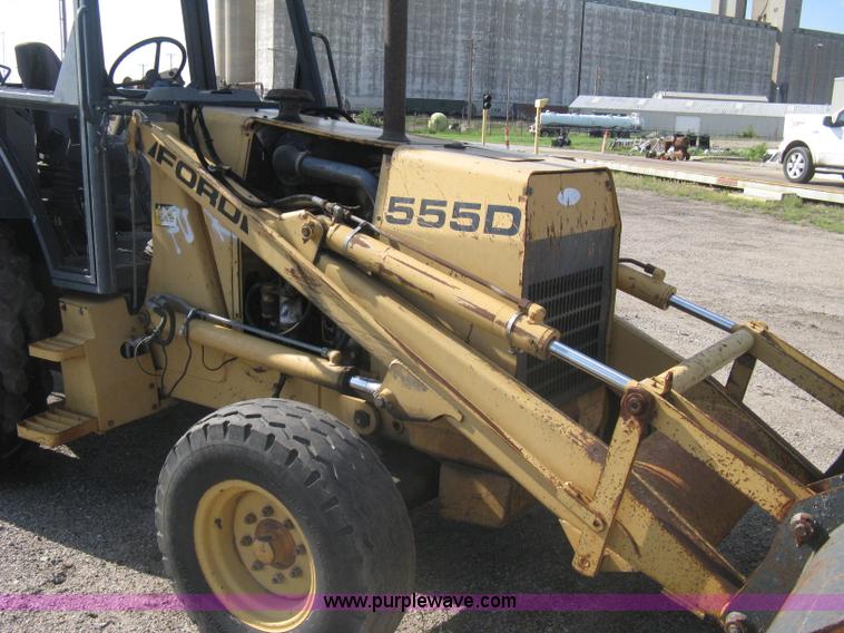 image for item H6343 Ford 555D backhoe