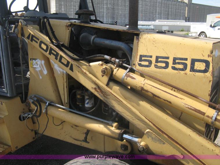 image for item H6343 Ford 555D backhoe