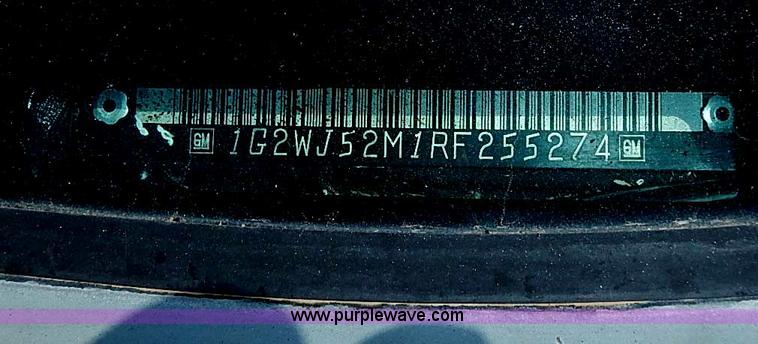 image for item I3598 1994 Pontiac Grand Prix SE