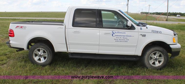 image for item I7399 2003 Ford F150 FX4 SuperCrew pickup truck