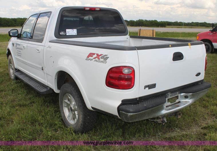 image for item I7399 2003 Ford F150 FX4 SuperCrew pickup truck