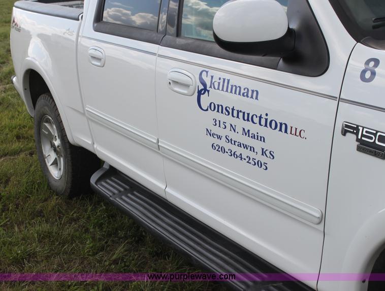 image for item I7399 2003 Ford F150 FX4 SuperCrew pickup truck