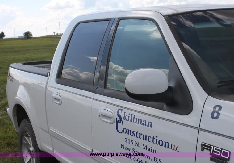 image for item I7399 2003 Ford F150 FX4 SuperCrew pickup truck