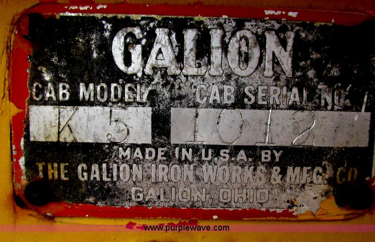 image for item I9609 Galion K5 motor grader