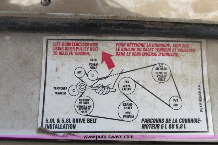 image for item I9624 1996 Ford F250 XL pickup truck