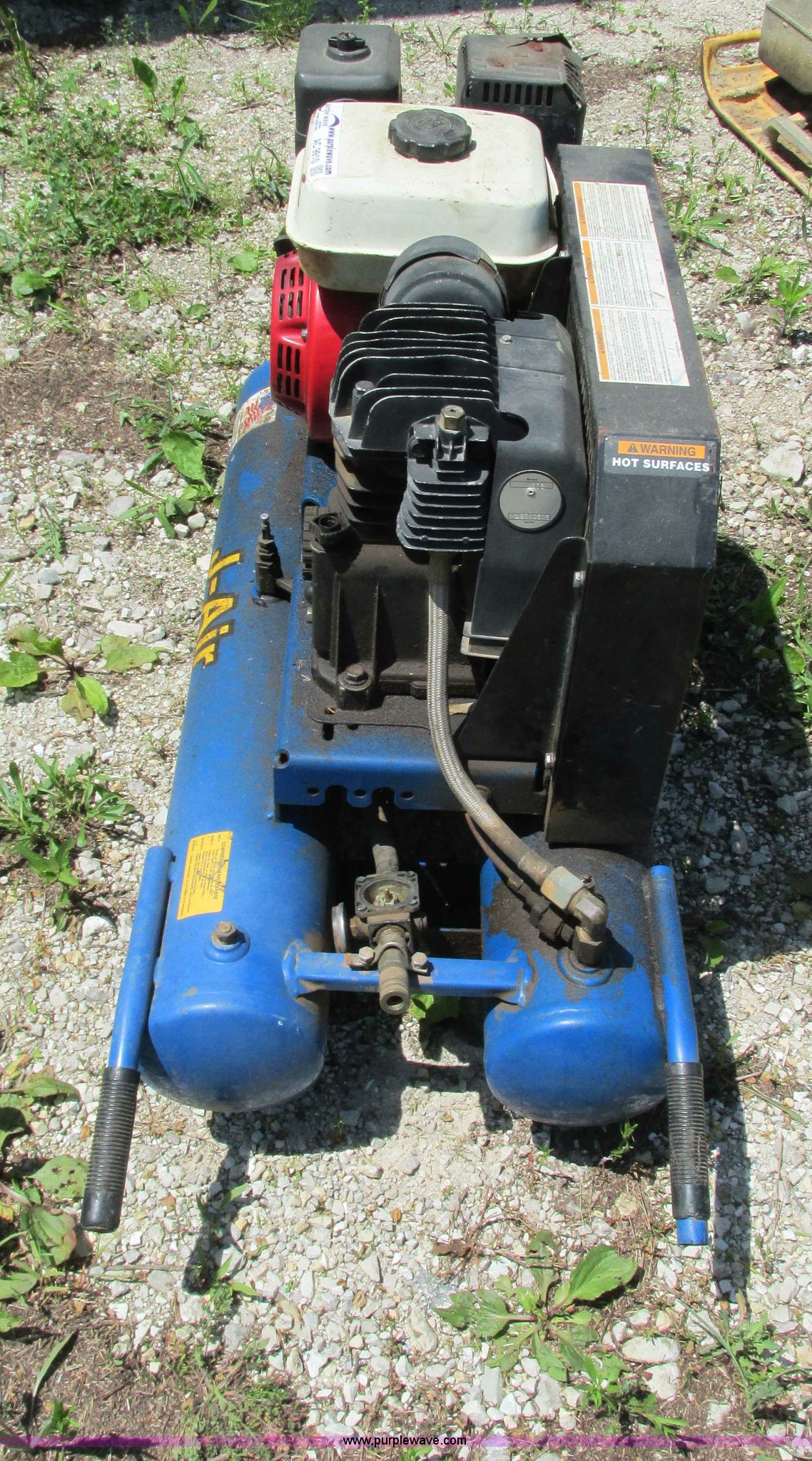 JAir J103 air compressor in Rolla, MO Item AC9910 sold Purple Wave