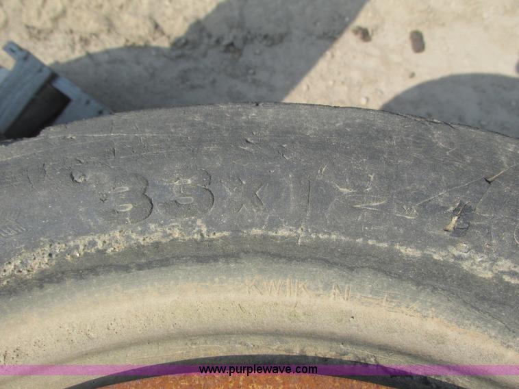image for item I3944 (4) Solideal Safety Master solid skid steer tires