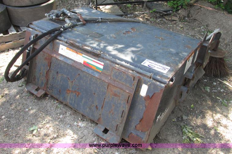 image for item I3946 Bobcat Sweeper 60 sweeper skid steer attachment
