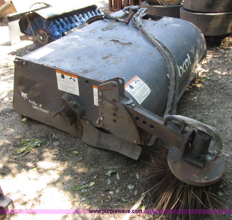 image for item I3946 Bobcat Sweeper 60 sweeper skid steer attachment