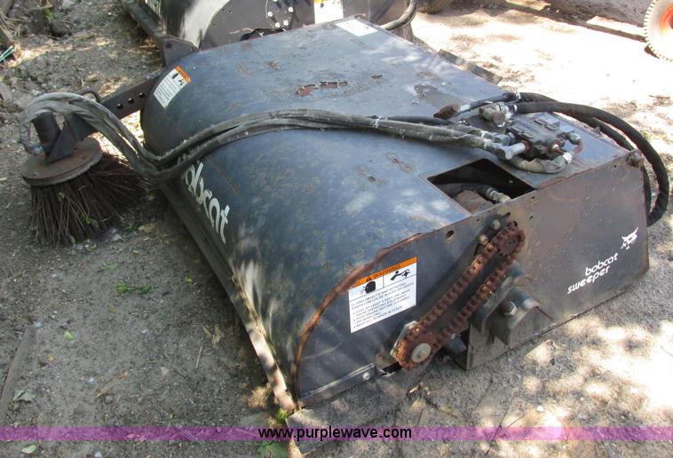 image for item I3946 Bobcat Sweeper 60 sweeper skid steer attachment