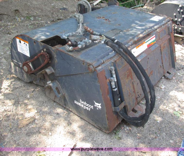 image for item I3946 Bobcat Sweeper 60 sweeper skid steer attachment