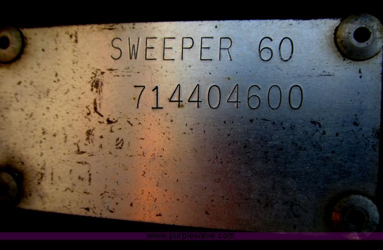 image for item I3946 Bobcat Sweeper 60 sweeper skid steer attachment