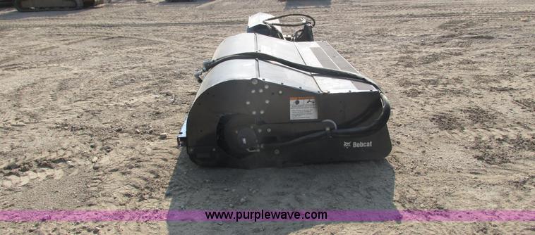image for item I3948 2011 Bobcat 84 sweeper skid steer attachment