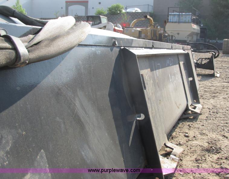 image for item I3948 2011 Bobcat 84 sweeper skid steer attachment