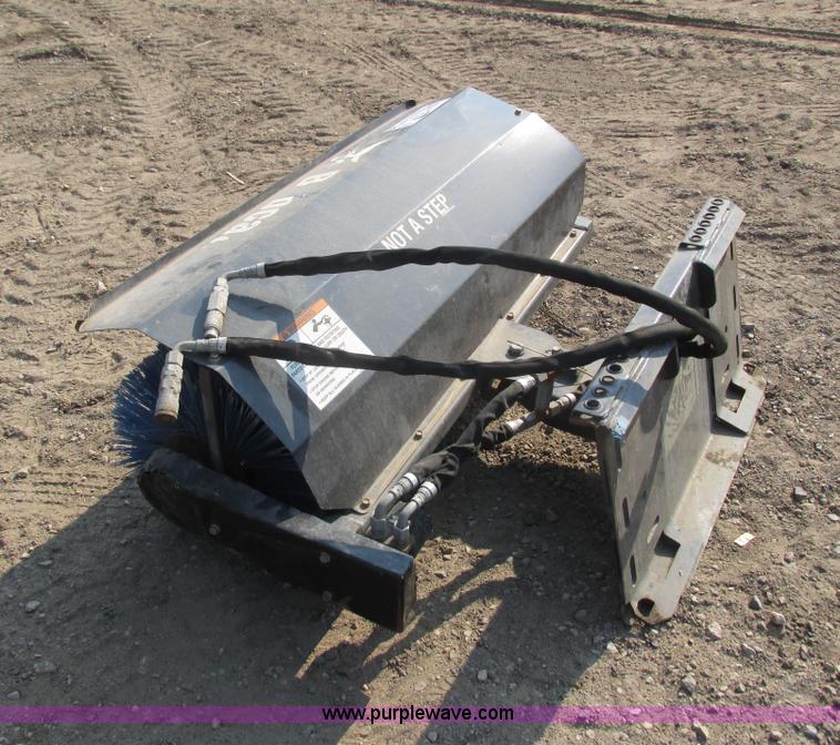 image for item I3949 2002 Bobcat 48 sweeper skid steer attachment