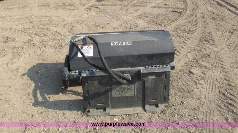 image for item I3949 2002 Bobcat 48 sweeper skid steer attachment