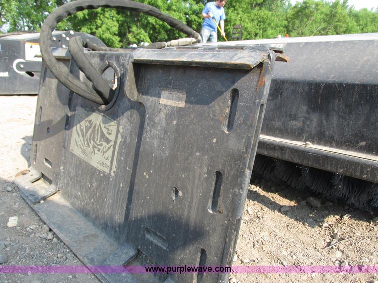 image for item I3949 2002 Bobcat 48 sweeper skid steer attachment