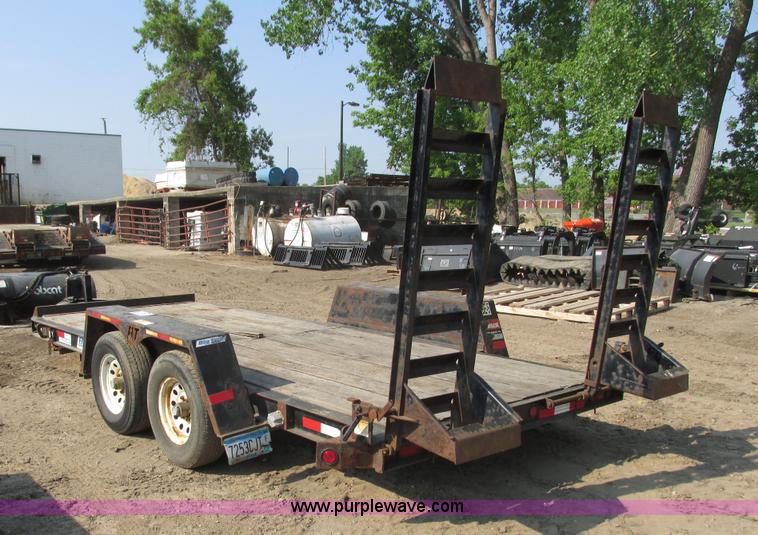 image for item I3950 2005 Big Tow BE-5 tandem axle trailer