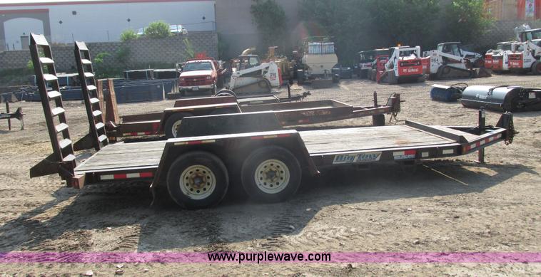 image for item I3950 2005 Big Tow BE-5 tandem axle trailer