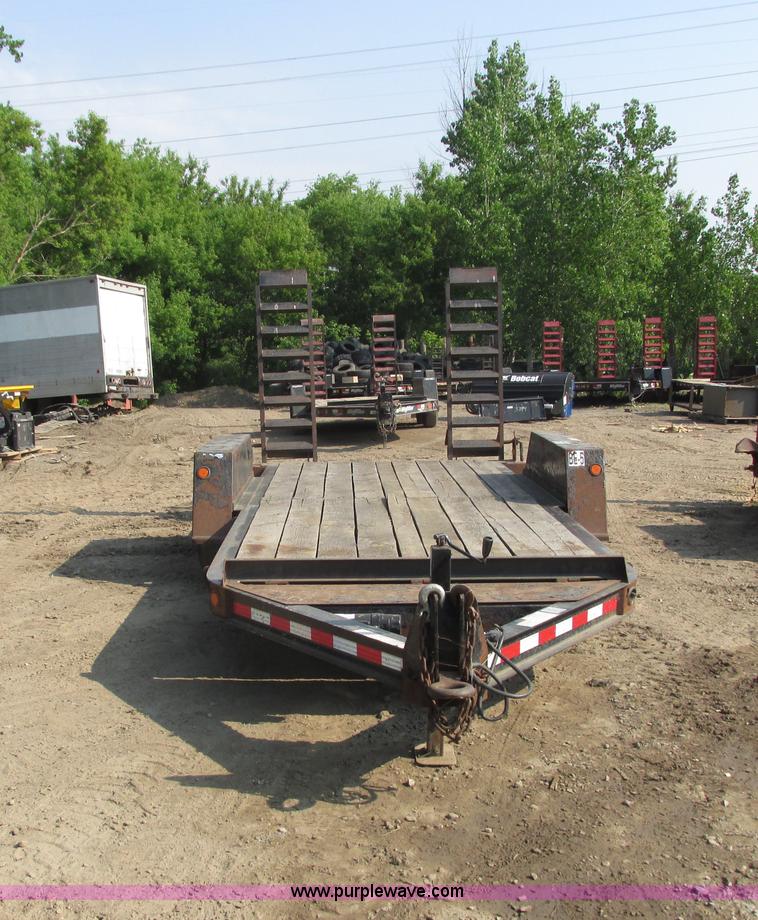 image for item I3950 2005 Big Tow BE-5 tandem axle trailer