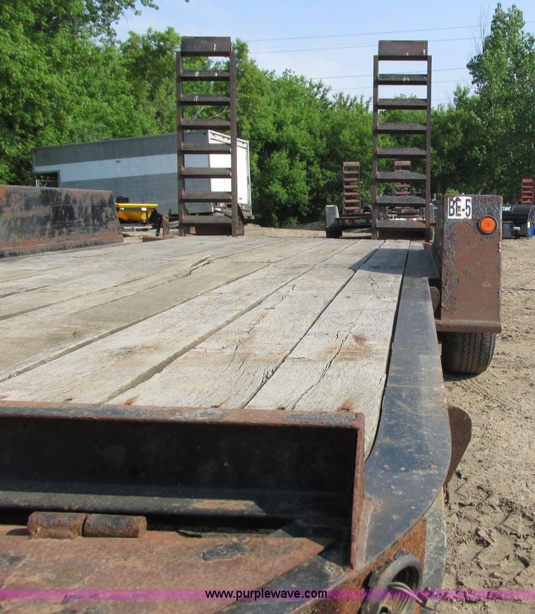 image for item I3950 2005 Big Tow BE-5 tandem axle trailer