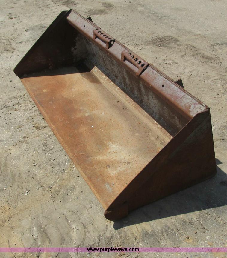 image for item I3958 68"W skid steer bucket