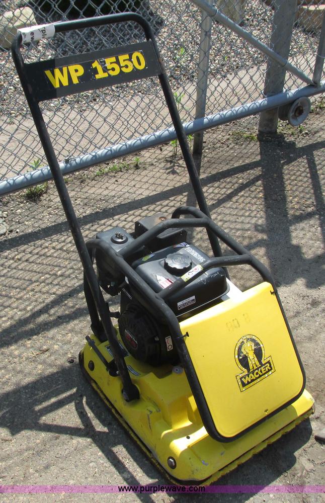 image for item I3959 2000 Wacker WP1550A plate compactor