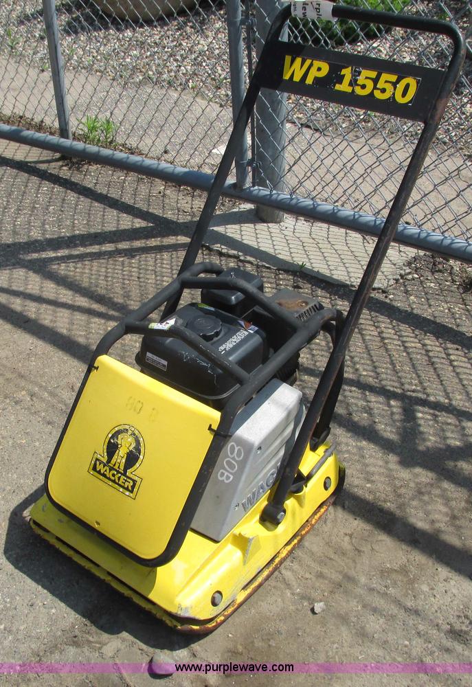image for item I3959 2000 Wacker WP1550A plate compactor