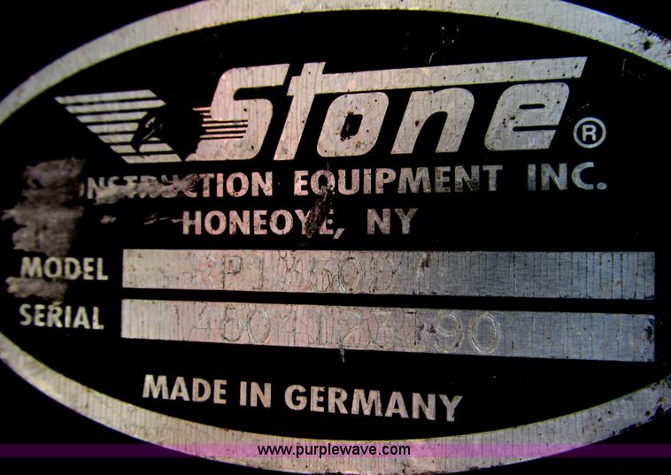 image for item I3967 Stone RPI350D plate compactor