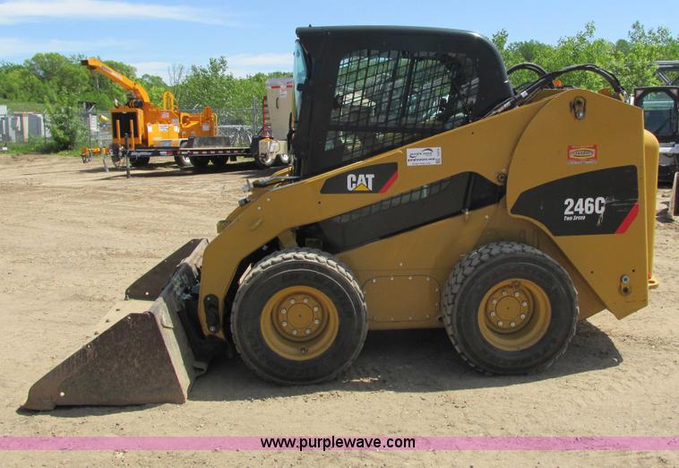 image for item I3974 2012 Caterpillar 246C skid steer