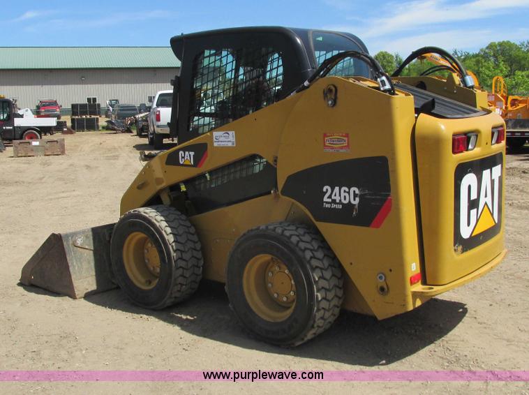 image for item I3974 2012 Caterpillar 246C skid steer