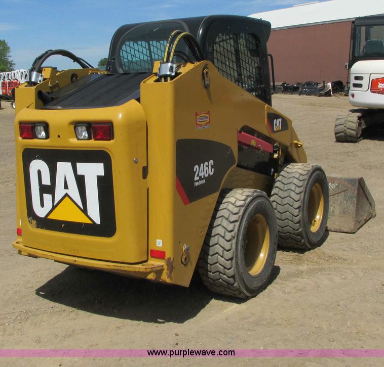 image for item I3974 2012 Caterpillar 246C skid steer