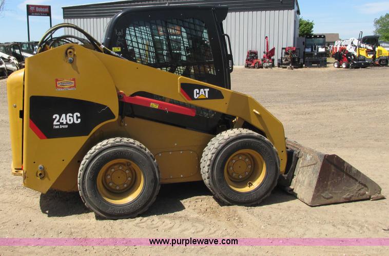 image for item I3974 2012 Caterpillar 246C skid steer