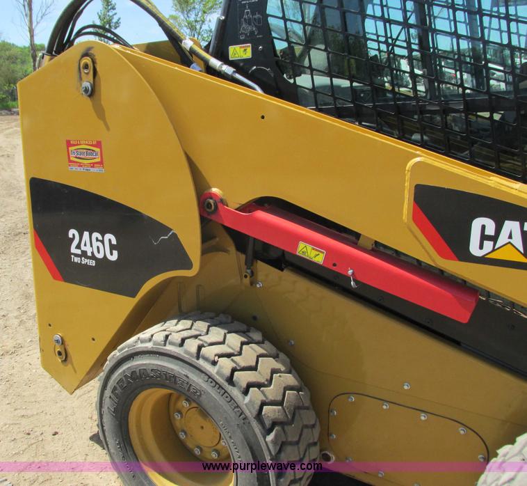 image for item I3974 2012 Caterpillar 246C skid steer