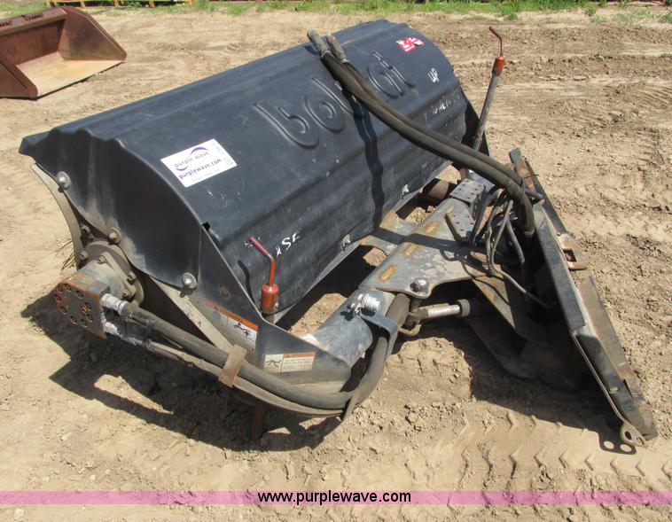 image for item I3975 Bobcat angle broom skid steer attachment