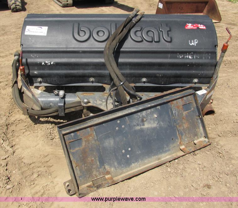 image for item I3975 Bobcat angle broom skid steer attachment