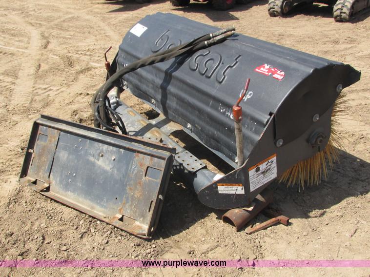 image for item I3975 Bobcat angle broom skid steer attachment