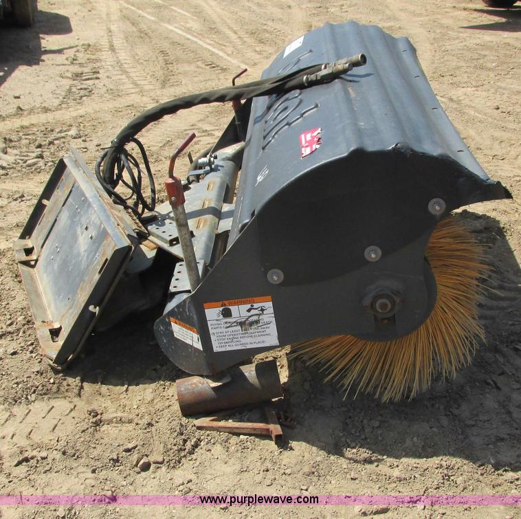 image for item I3975 Bobcat angle broom skid steer attachment