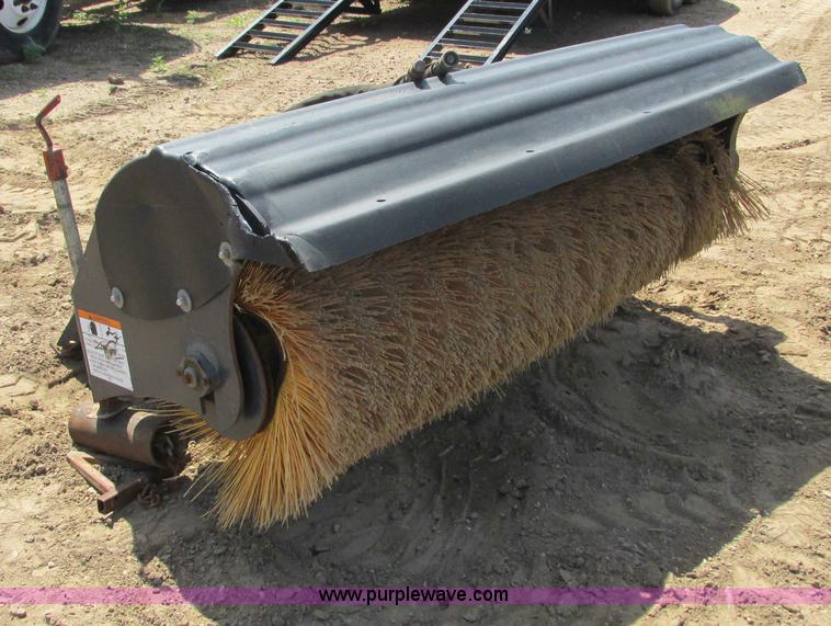 image for item I3975 Bobcat angle broom skid steer attachment