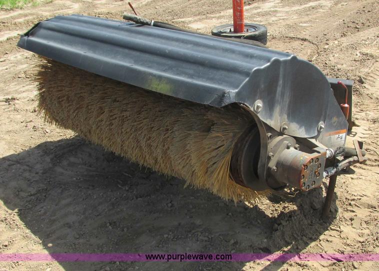 image for item I3975 Bobcat angle broom skid steer attachment