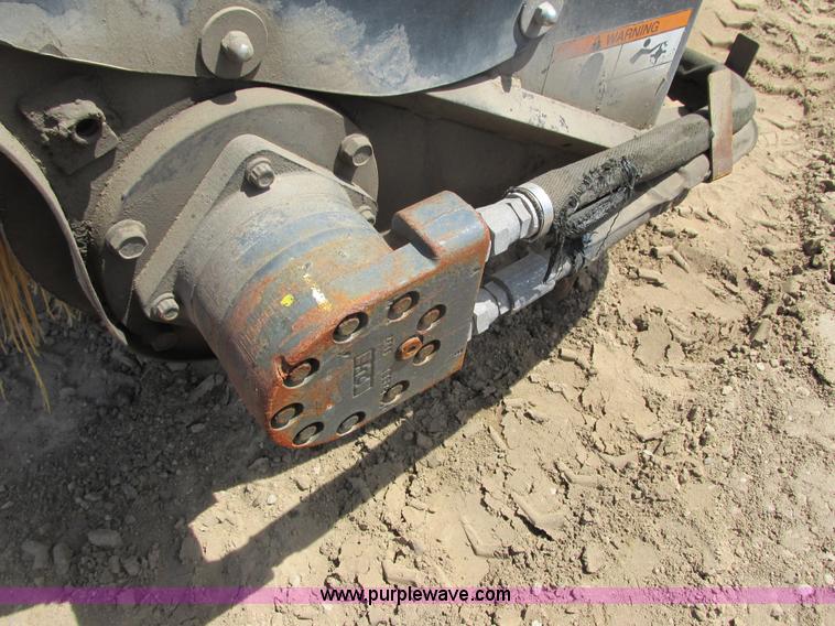 image for item I3975 Bobcat angle broom skid steer attachment