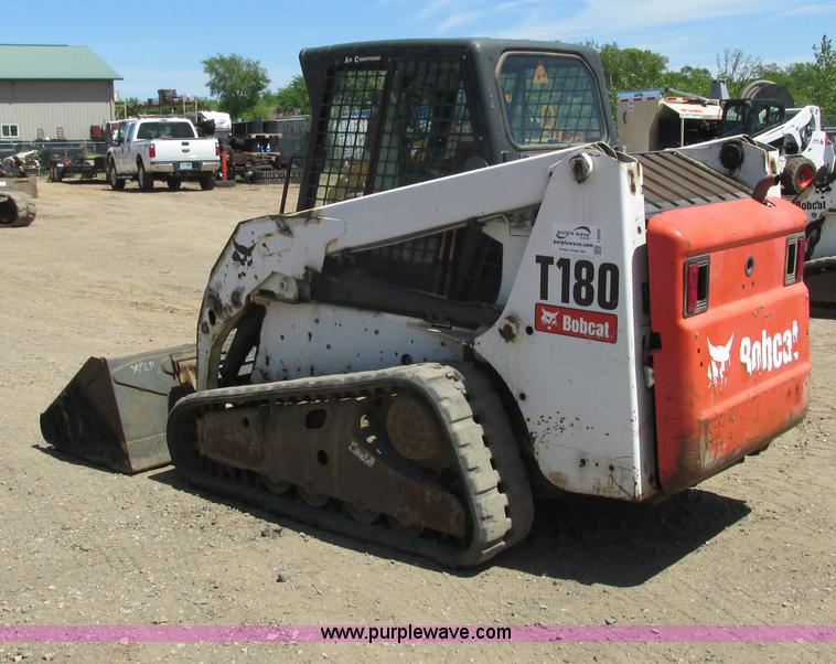 image for item I3976 2011 Bobcat T180 track skid steer