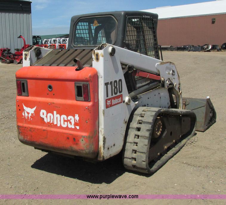 image for item I3976 2011 Bobcat T180 track skid steer