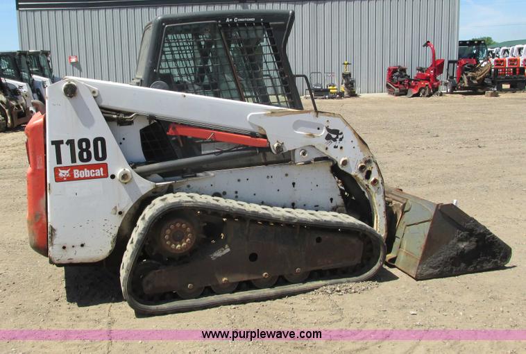 image for item I3976 2011 Bobcat T180 track skid steer