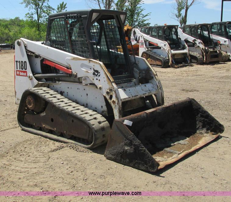 image for item I3976 2011 Bobcat T180 track skid steer