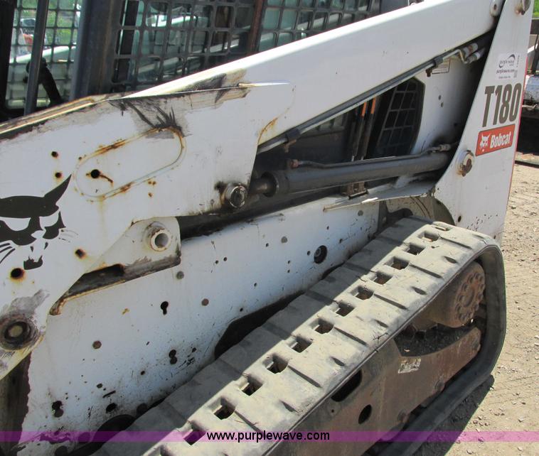 image for item I3976 2011 Bobcat T180 track skid steer