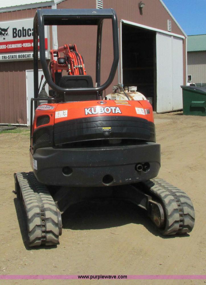 image for item I3978 2004 Kubota U35 compact excavator