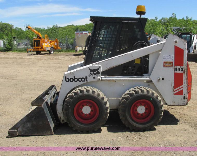 image for item I3979 1985 Bobcat 843 skid steer