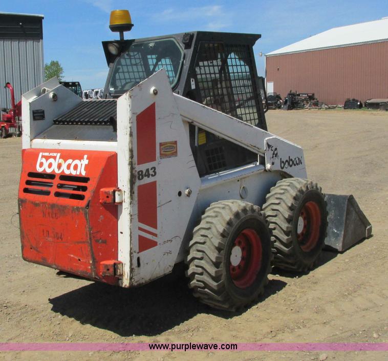 image for item I3979 1985 Bobcat 843 skid steer