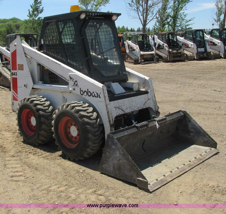 image for item I3979 1985 Bobcat 843 skid steer